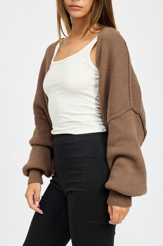 OVERSIZED SHRUG CARDIGAN-Charmful Clothing Boutique