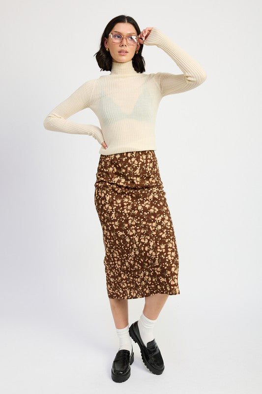 BIAS MIDI SKIRT-Charmful Clothing Boutique