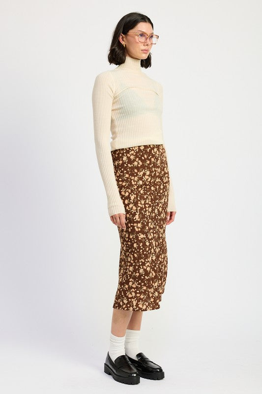 BIAS MIDI SKIRT-Charmful Clothing Boutique