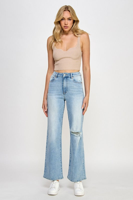 HIGH RISE RELAXED WIDE LEG-Charmful Clothing Boutique