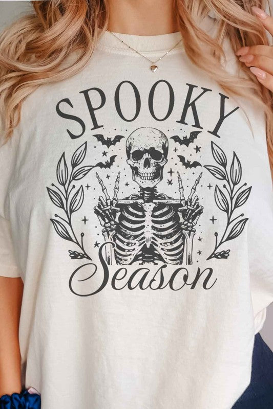 SPOOKY SEASON HALLOWEEN GRAPHIC TEE-Charmful Clothing Boutique