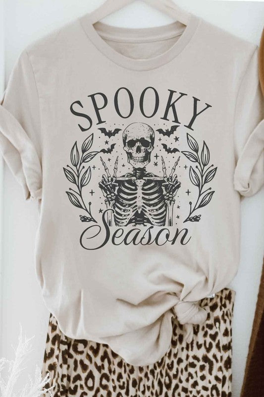 SPOOKY SEASON HALLOWEEN GRAPHIC TEE-Charmful Clothing Boutique