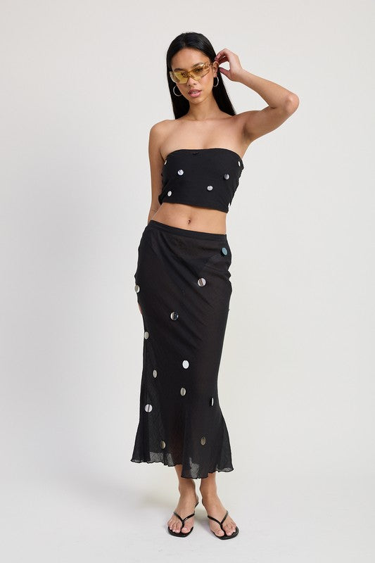 MAXI BIAS SKIRT-Charmful Clothing Boutique