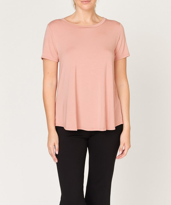 BAMBOO RELAX FIT CLASSIC TOP-Charmful Clothing Boutique