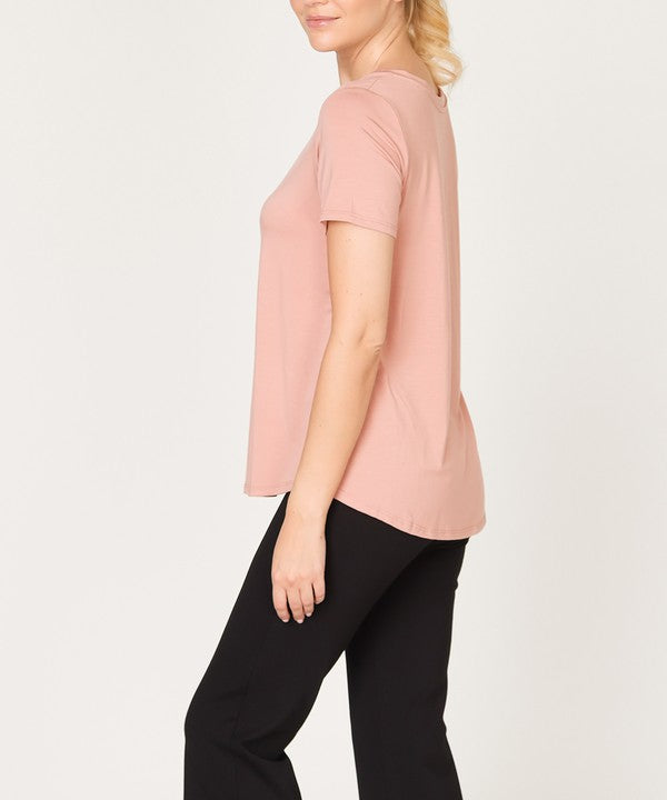 BAMBOO RELAX FIT CLASSIC TOP-Charmful Clothing Boutique