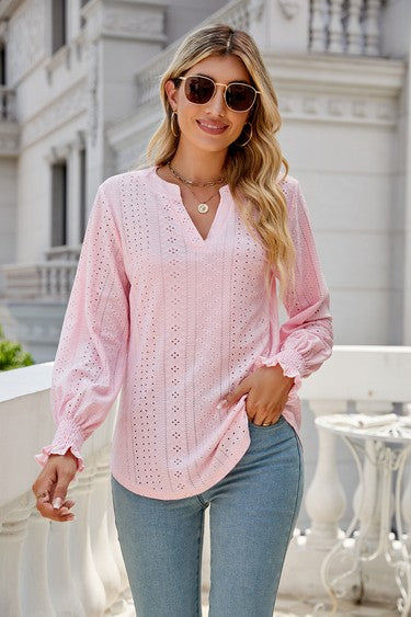 Women Long Sleeve TOP-Charmful Clothing Boutique