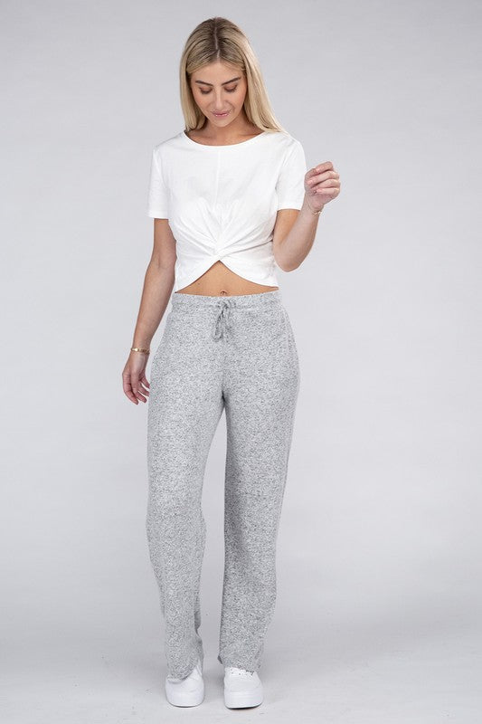 Cozy Terry Lounge Pants-Charmful Clothing Boutique