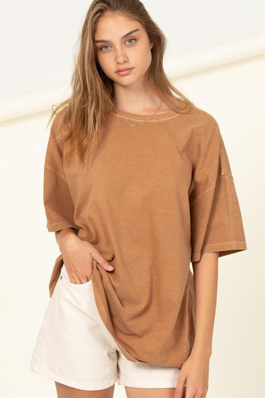 Cool and Chill Oversized T-Shirt-Charmful Clothing Boutique