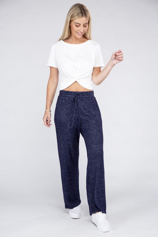 Cozy Terry Lounge Pants-Charmful Clothing Boutique