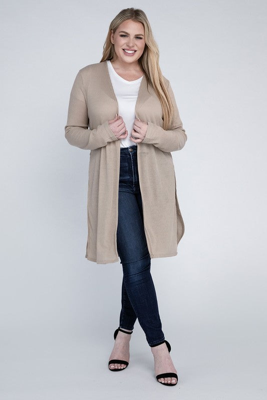 Plus Everyday Cardigan-Charmful Clothing Boutique