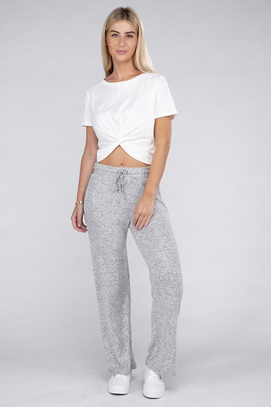 Cozy Terry Lounge Pants-Charmful Clothing Boutique