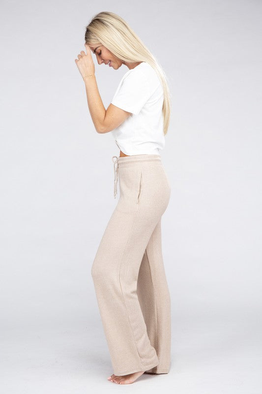 Cozy Terry Lounge Pants-Charmful Clothing Boutique