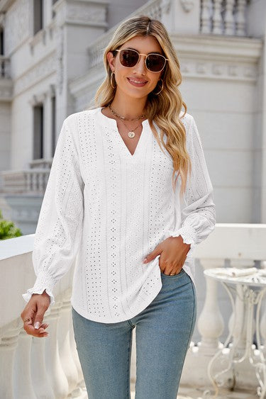 Women Long Sleeve TOP-Charmful Clothing Boutique