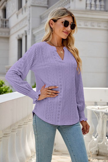 Women Long Sleeve TOP-Charmful Clothing Boutique