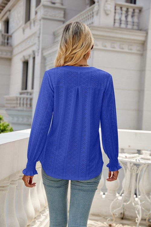 Women Long Sleeve TOP-Charmful Clothing Boutique