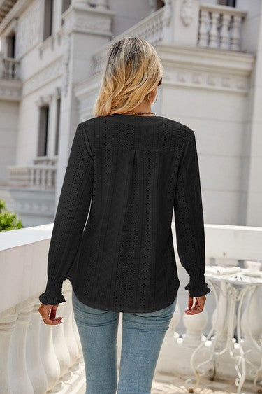 Women Long Sleeve TOP-Charmful Clothing Boutique