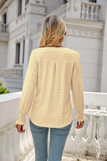 Women Long Sleeve TOP-Charmful Clothing Boutique