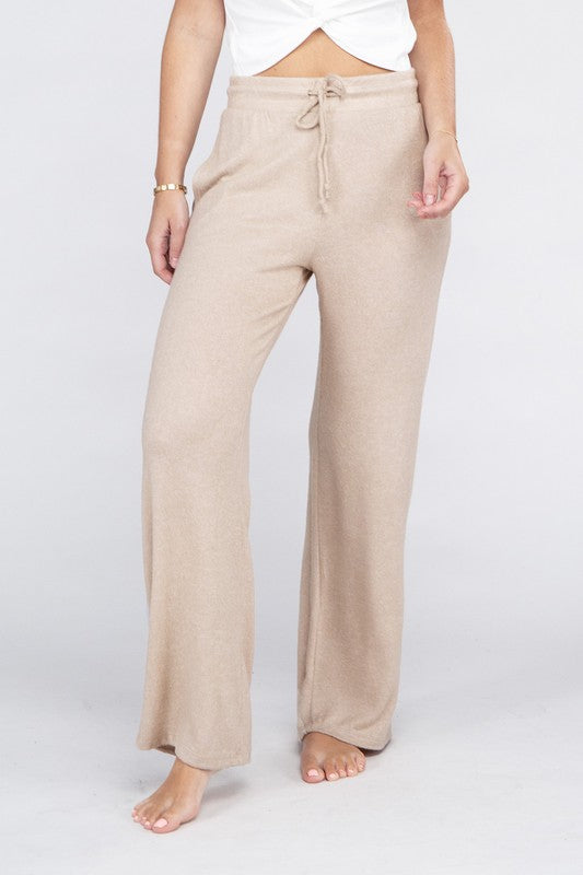 Cozy Terry Lounge Pants-Charmful Clothing Boutique